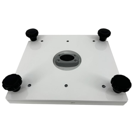 Seaview Removable Base f/Pedestal Mounts w/10x10 Base Plate - White PMRB10